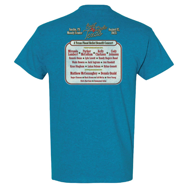 Band Together Texas Event Tee – The Miranda Lambert Store