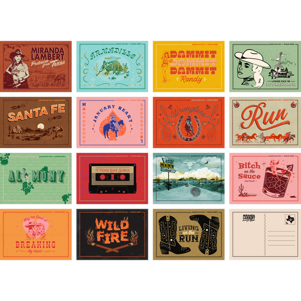 Postcard Set – The Miranda Lambert Store