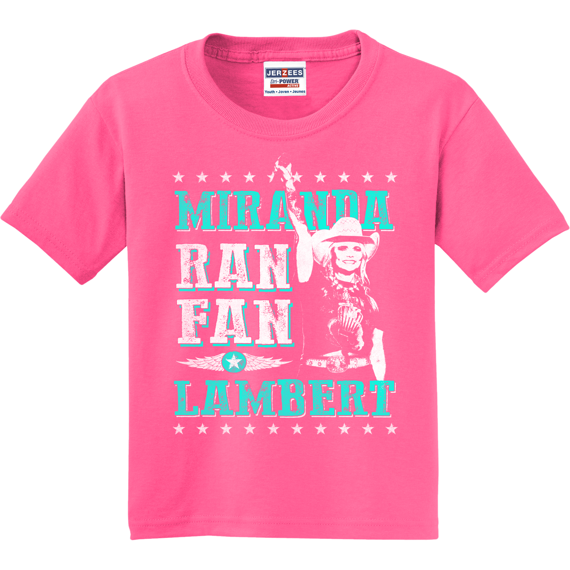 Lil Ran Fans Tee - Pink – The Miranda Lambert Store