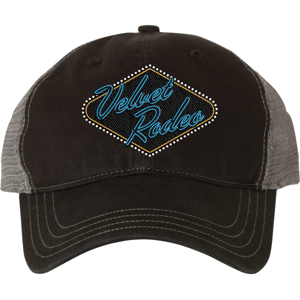 Front text: "Velvet Rodeo"
