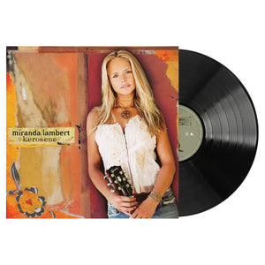 The vinyl cover features an image of Miranda with a guitar and the text "Miranda Lambert - Kerosene"